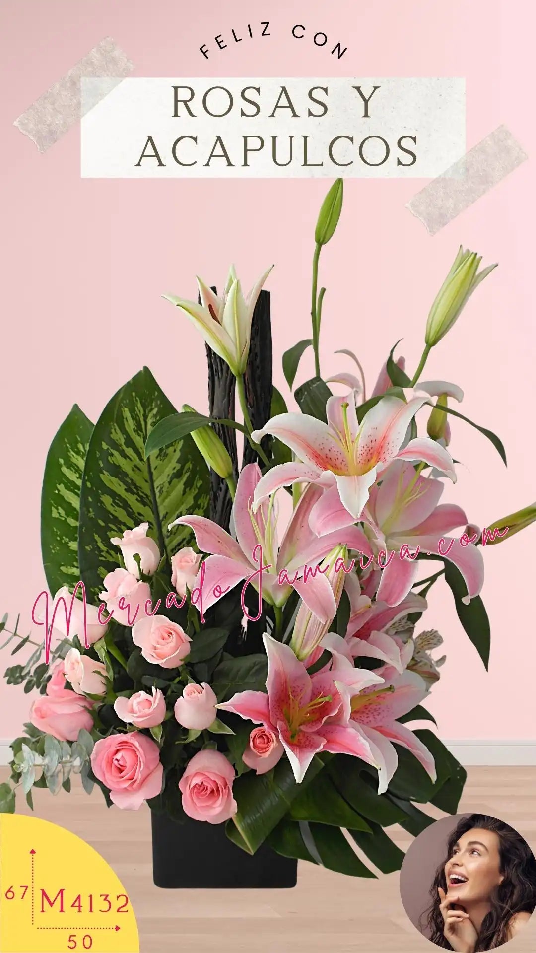 12 Rosas con Acapulcos en Cerámica · foto 3
