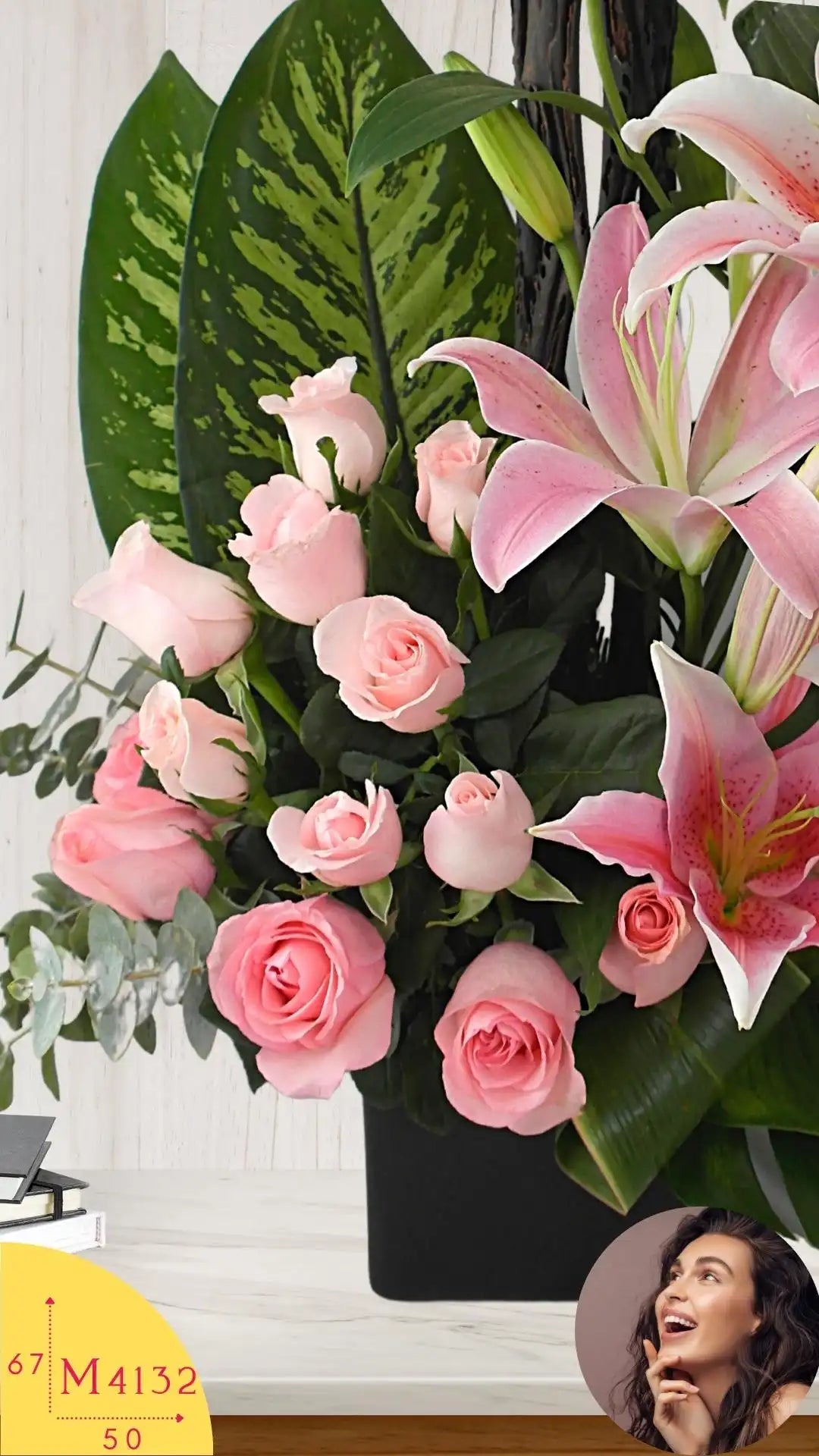 12 Rosas con Acapulcos en Cerámica · foto 1