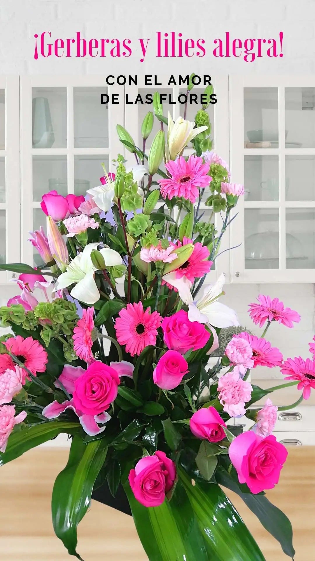Arreglo Gerberas, Rosas y Lilies · foto 5