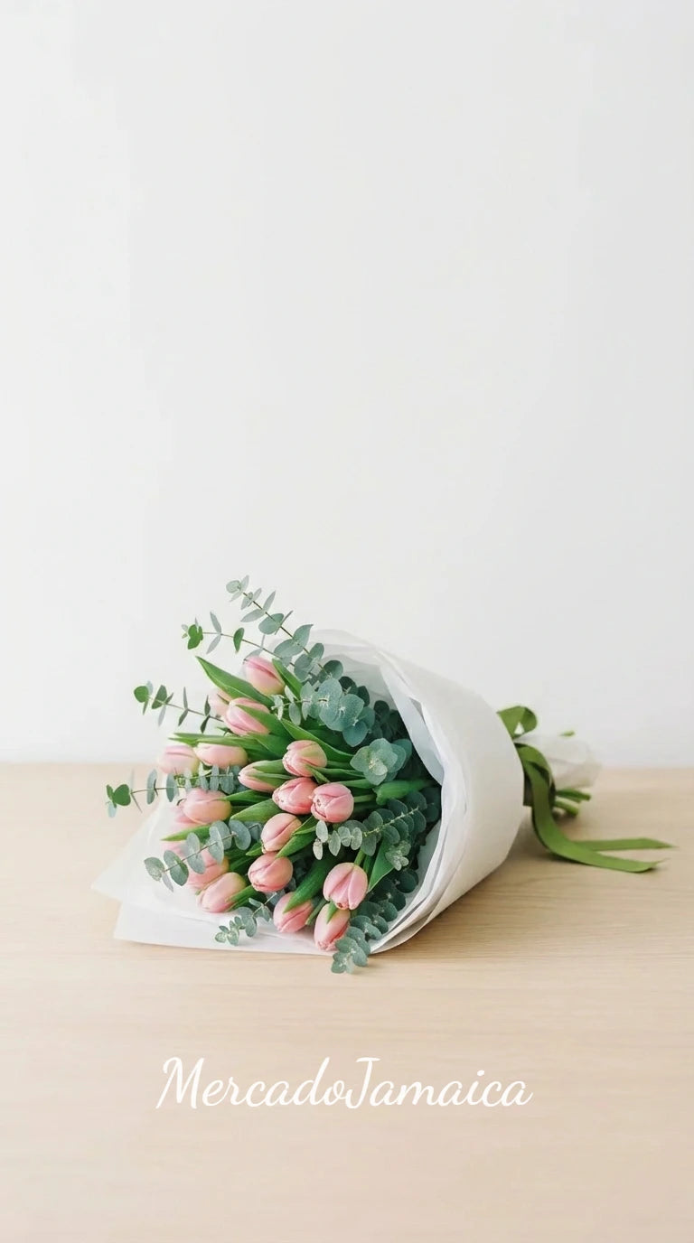 20 Tulipanes Rosa Pastel · foto 2