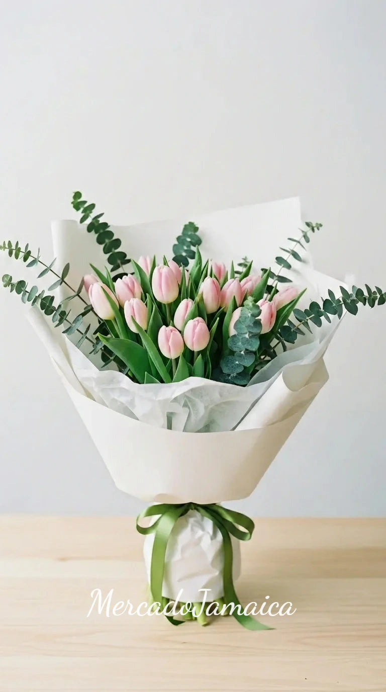 20 Tulipanes Rosa Pastel · foto 4
