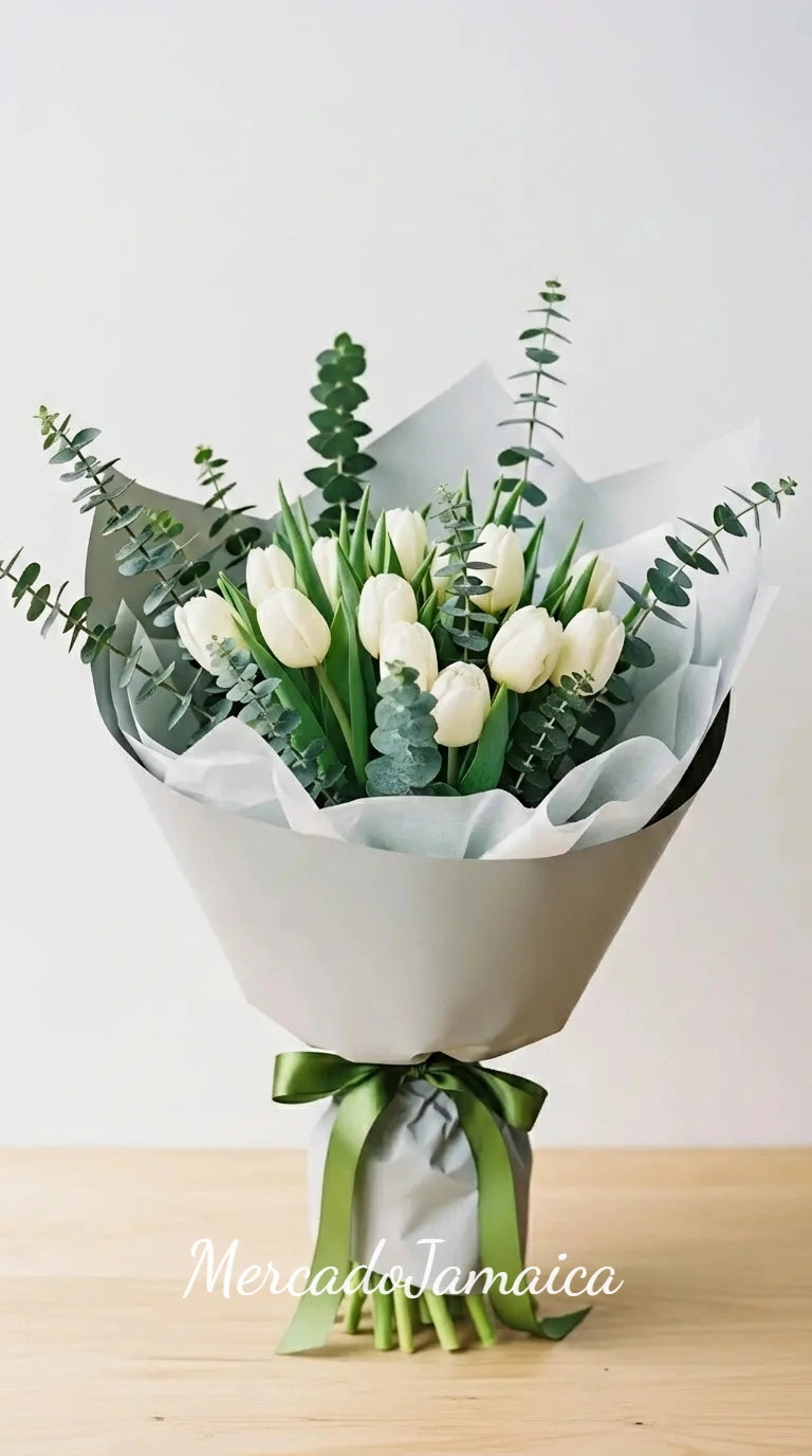 20 Tulipanes Blancos · foto 1
