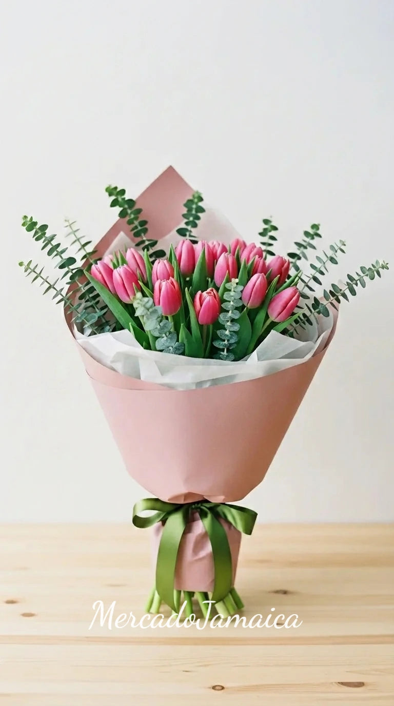 20 Tulipanes Fucsia · foto 3