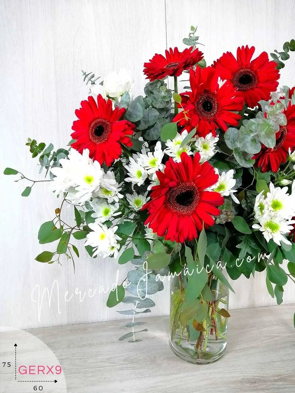 Arreglo 10 Gerberas Rojas Boston – Entrega · foto 2