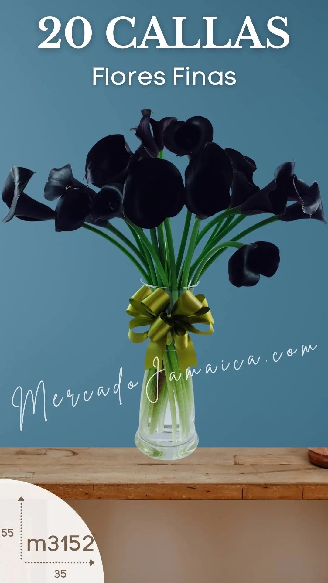 20 Callas Vino en Florero | Entrega · foto 1