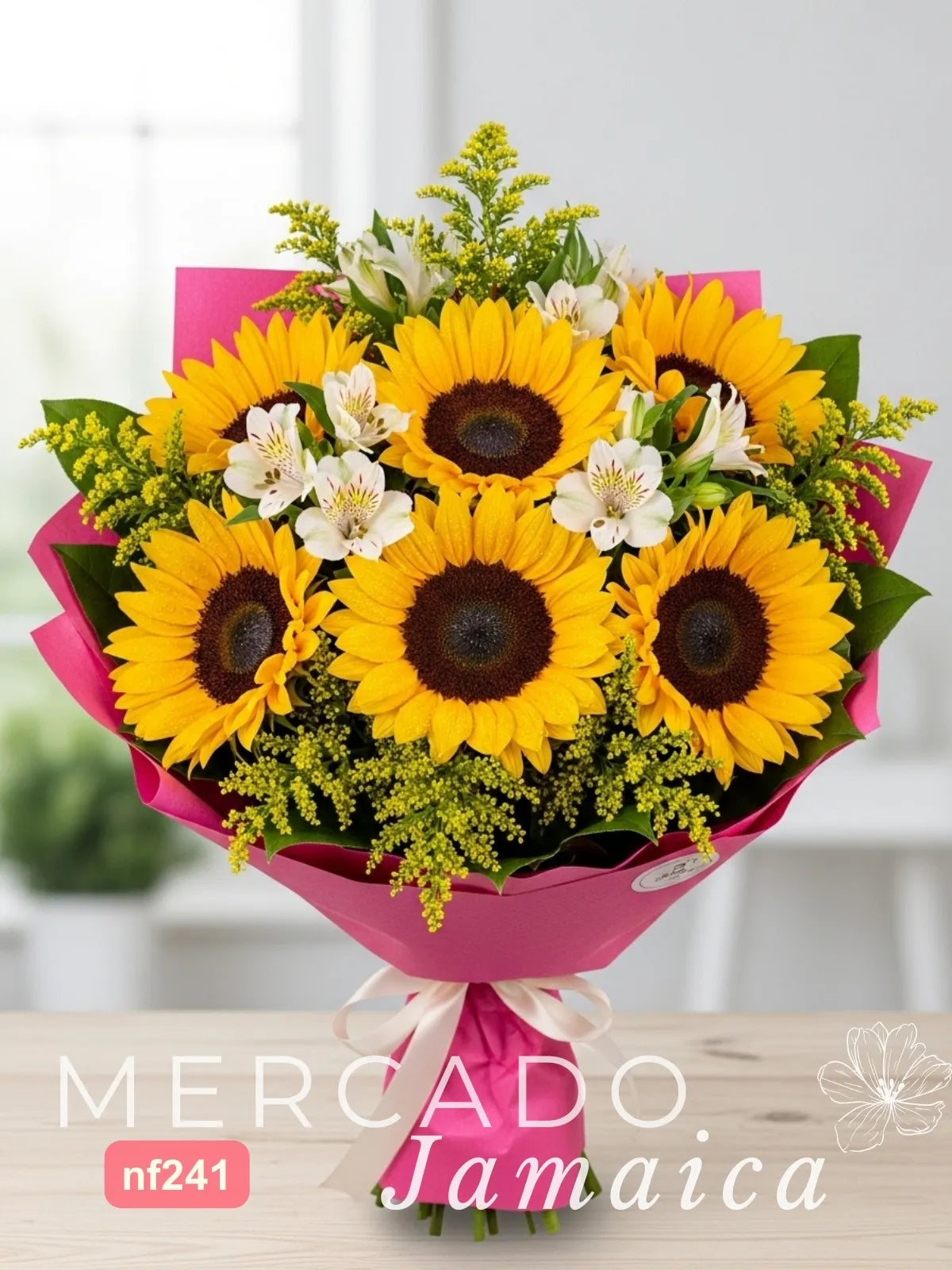 Ramo 7 Girasoles y Alstroemerias · foto 3