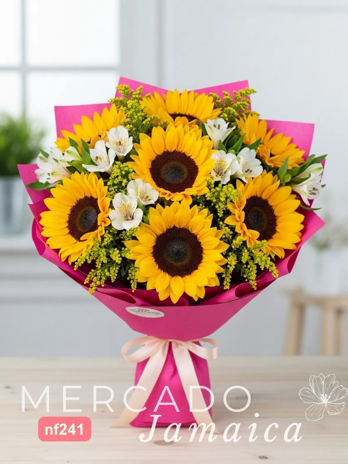 Ramo 7 Girasoles y Alstroemerias · foto 1
